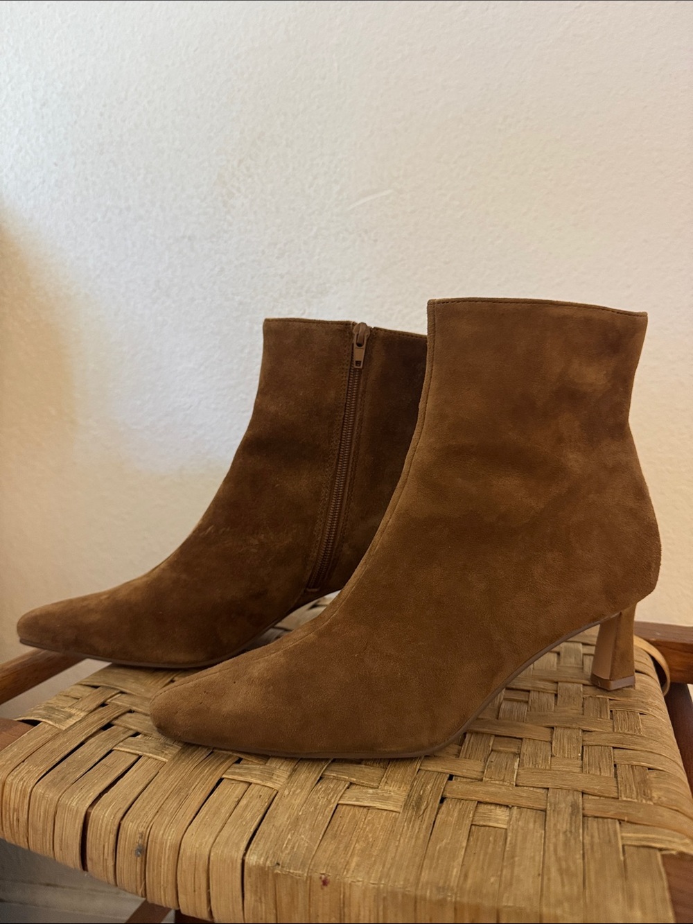 Steve Madden Brown Suede Ankle Boots